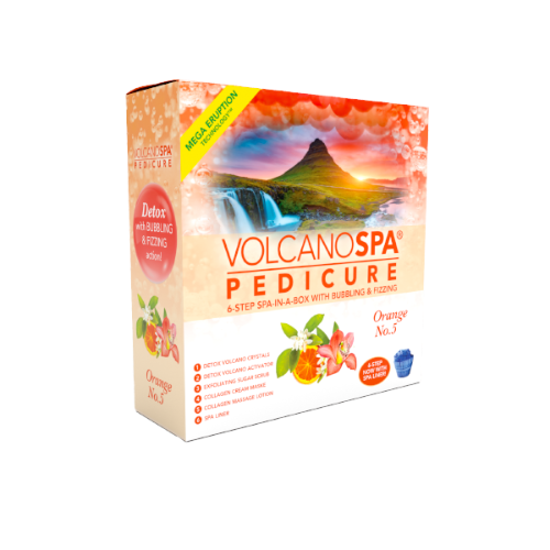 LA PALM Volcano Spa 6 bước hộp 36 gói - Cam số 5