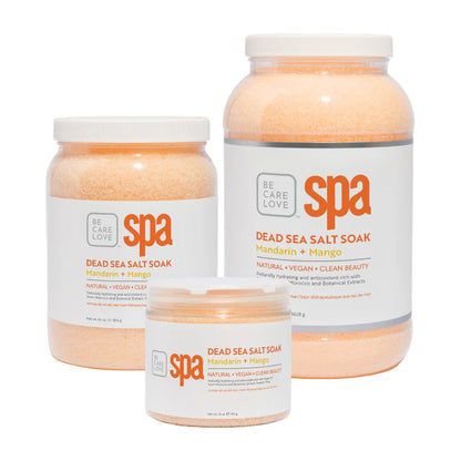 BCL Spa Pedicure Organic Dead Sea Salt - Mandarin + Mango