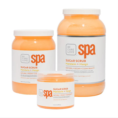 BCL Spa Pedicure Organic Sugar Scrub - Mandarin + Mango