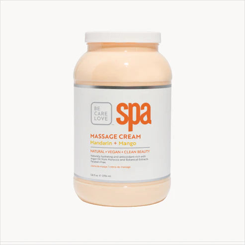 BCL Spa Pedicure Organic Massage Cream - Mandarin + Mango
