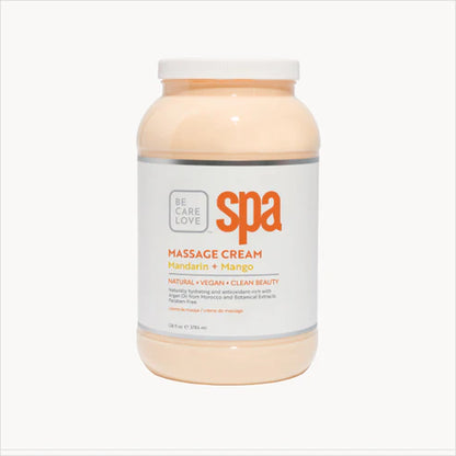 BCL Spa Pedicure Organic Massage Cream - Mandarin + Mango