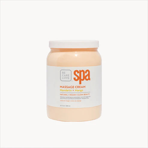 BCL Spa Pedicure Organic Massage Cream - Mandarin + Mango