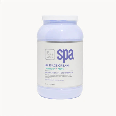 BCL Spa Pedicure Organic Massage Cream - Lavender + Mint