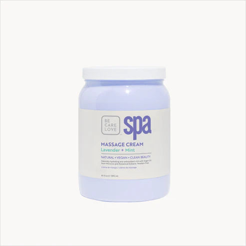 BCL Spa Pedicure Organic Massage Cream - Lavender + Mint