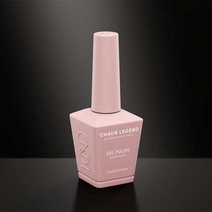 Chaun Legend LG5021 Peach Pie bottle and color swatch
