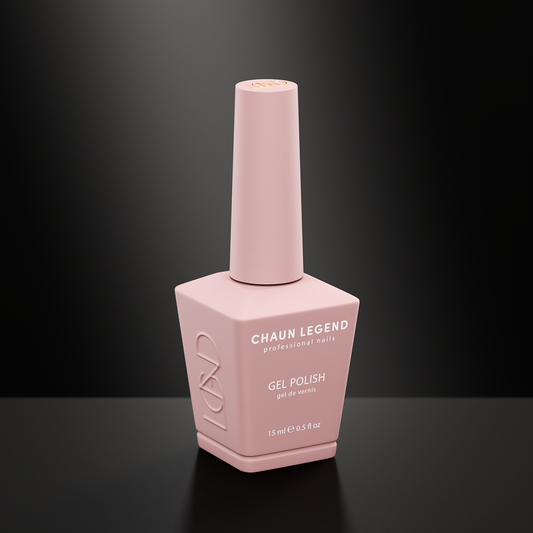 Chaun Legend LG5021 Peach Pie bottle and color swatch