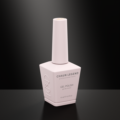 Chaun Legend LG5033 Palest Pink bottle and color swatch