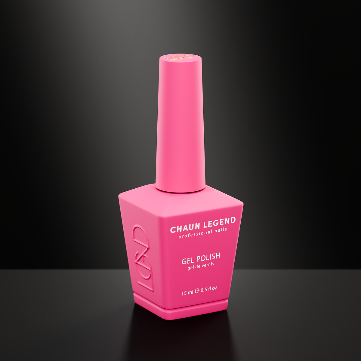 Chaun Legend LG5039 Pretty in Pink bottle and color swatch