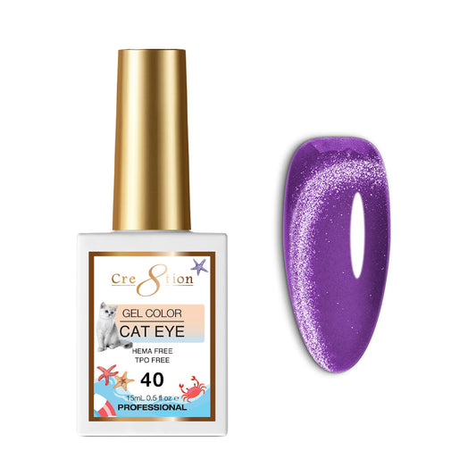 Cre8tion Cat Eye Gel Polish CE040