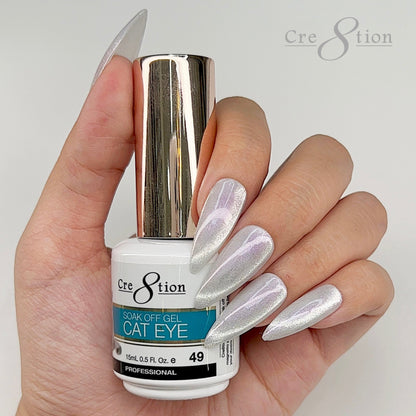 Cre8tion Cat Eye Gel Polish CE049