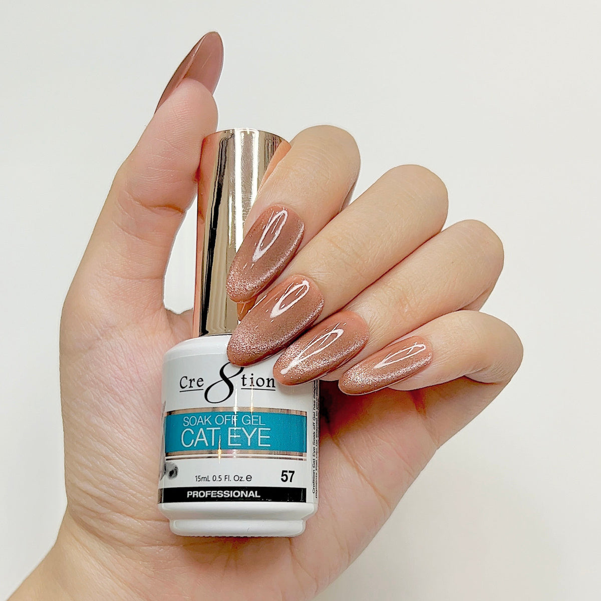 Cre8tion Cat Eye Gel Polish CE057