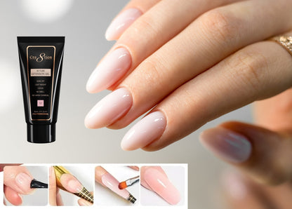 Cre8tion Polygel application reference