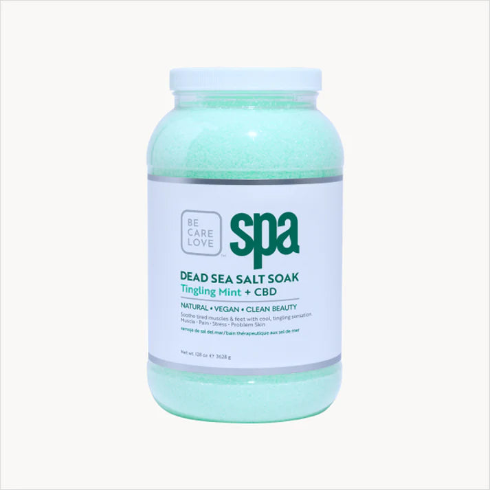 BCL Spa Pedicure Organic Dead Sea Salt - Tingling Mint