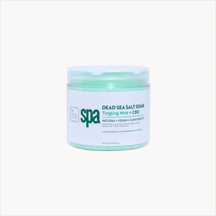 BCL Spa Pedicure Organic Dead Sea Salt - Tingling Mint