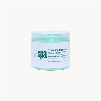 BCL Spa Pedicure Organic Dead Sea Salt - Tingling Mint