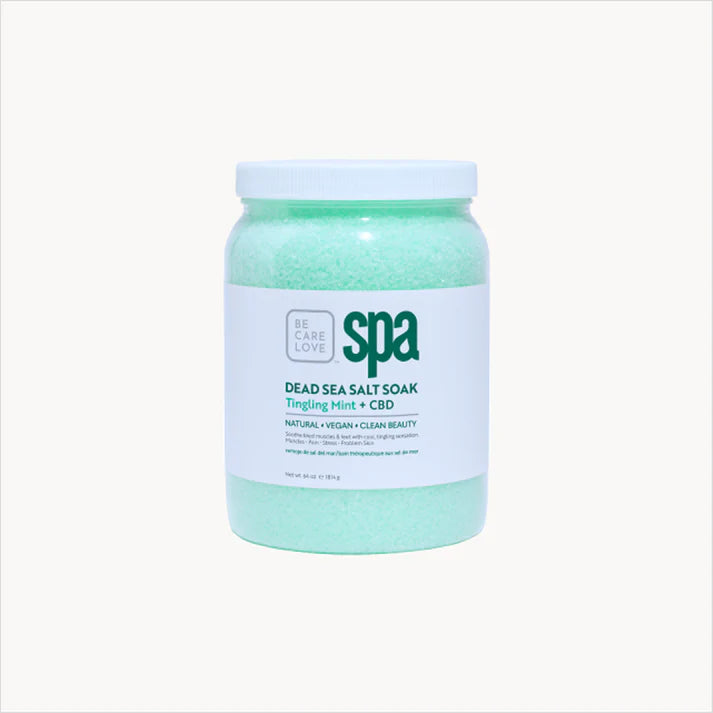 BCL Spa Pedicure Organic Dead Sea Salt - Tingling Mint