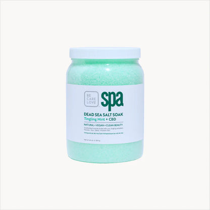 BCL Spa Pedicure Organic Dead Sea Salt - Tingling Mint
