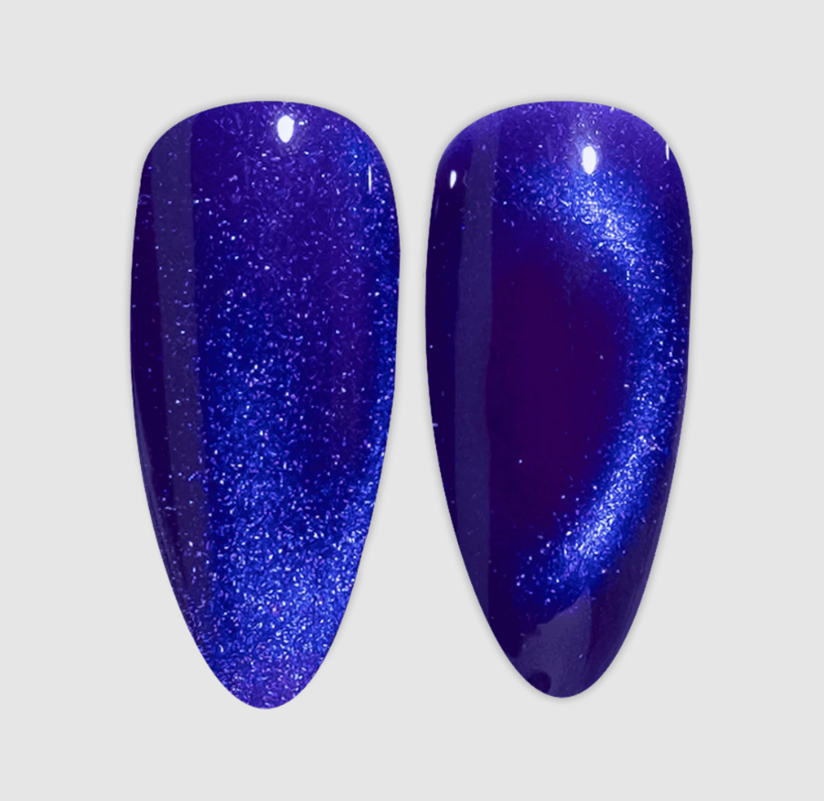 DND Diva Glass Ball Collection 9D Cateyes #03 Puma Purple