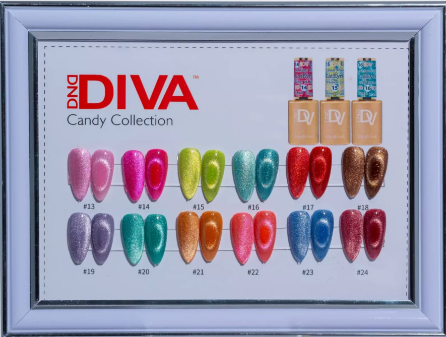 DND Diva Candy Collection 9D Cateyes #14 Hi, Kitty!