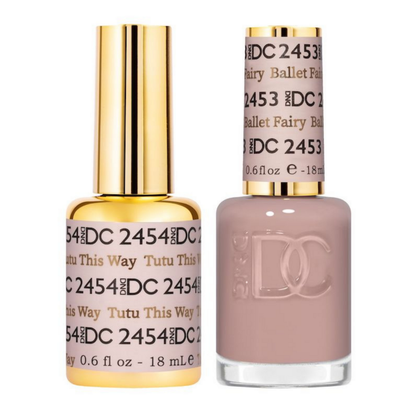 DND DC Premium set Gel Color Matching Polish Color - Tutu This Way #2454