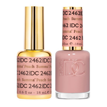 DND DC Premium set Gel Color Matching Polish Color - Summa Peach #2462