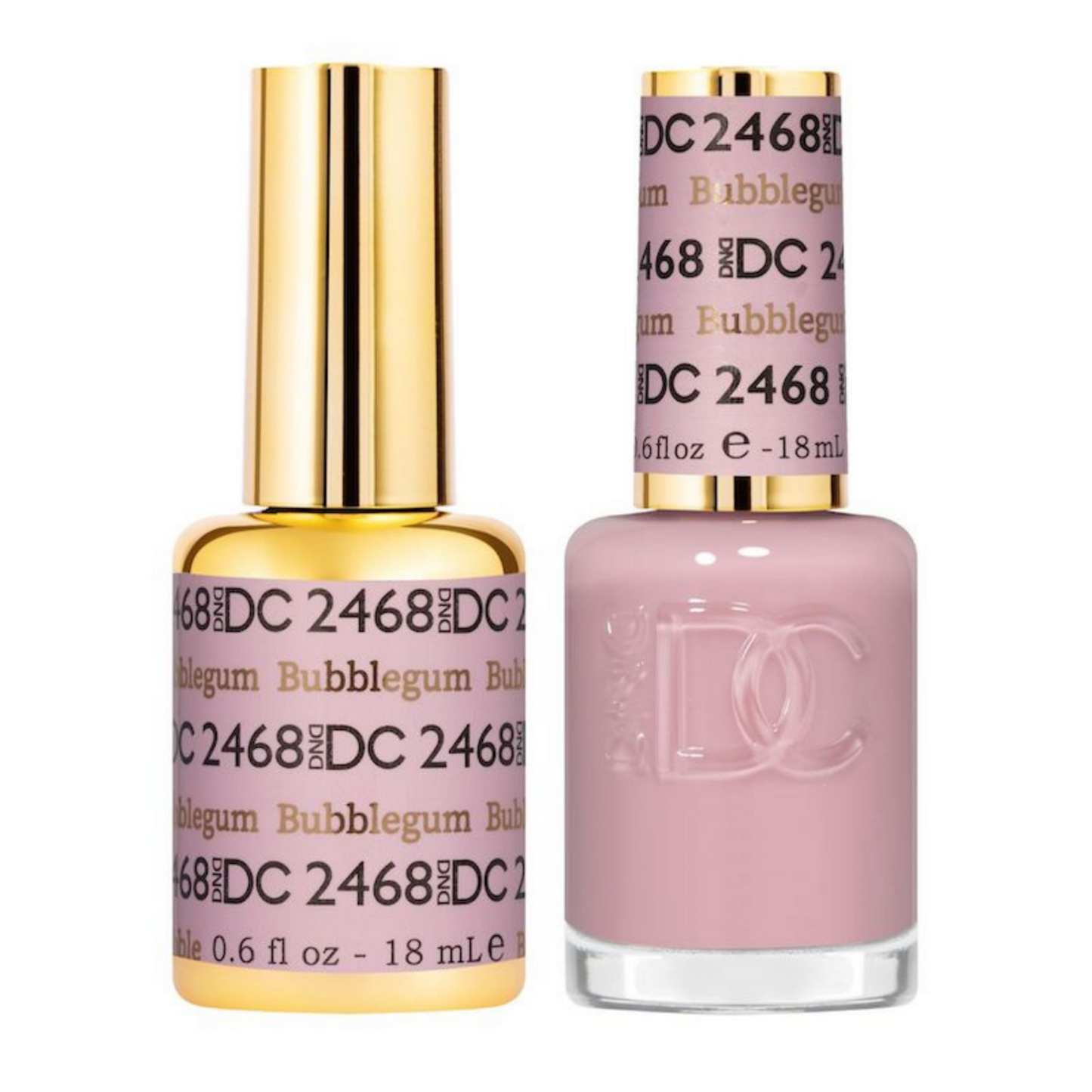 DND DC Premium set Gel Color Matching Polish Color - Bubblegum #2468
