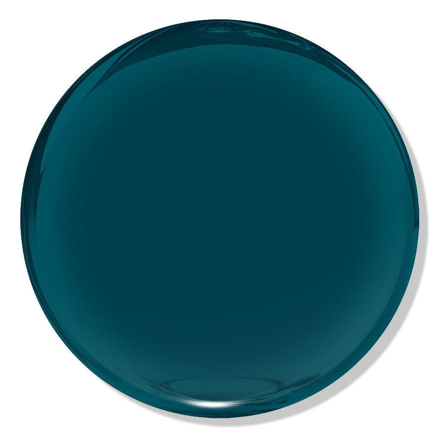 DND HEMA & TPO Free Gel Polish Duo – #124 I Don't Kiss And Teal color swatch