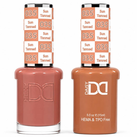 DND HEMA & TPO Free Gel Polish Duo #035 Sun Tanned