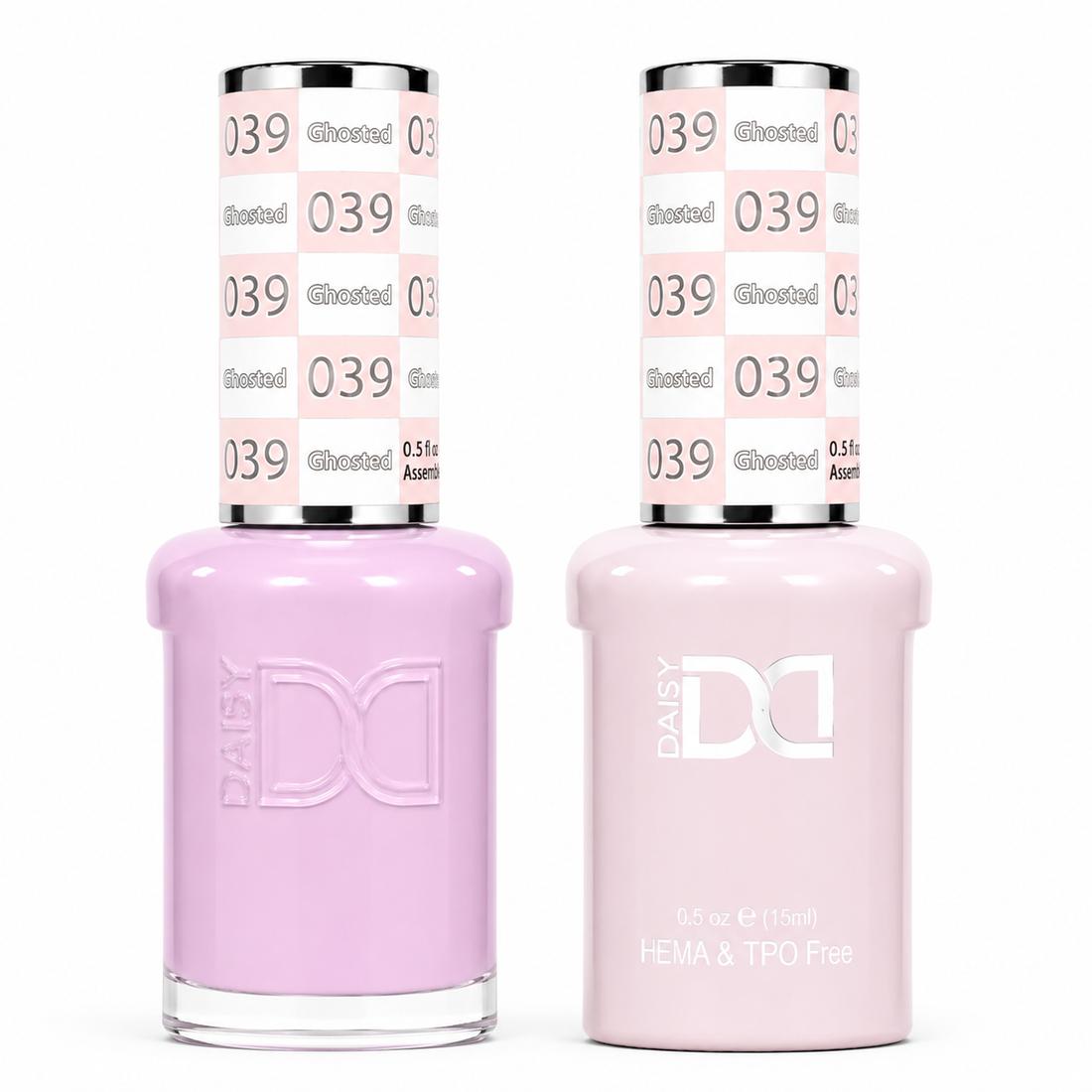 DND HEMA & TPO Free Gel Polish Duo #039 Ghosted