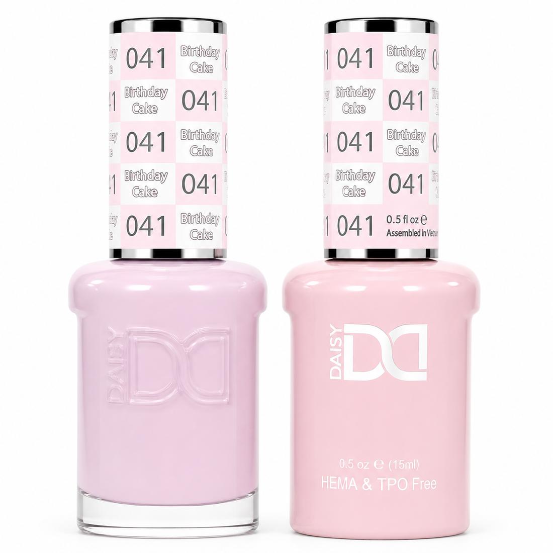 DND HEMA & TPO Free Gel Polish Duo #041 Birthday Cake