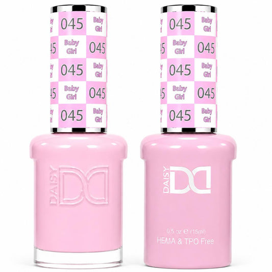 DND HEMA & TPO Free Gel Polish Duo #045 Baby Girl