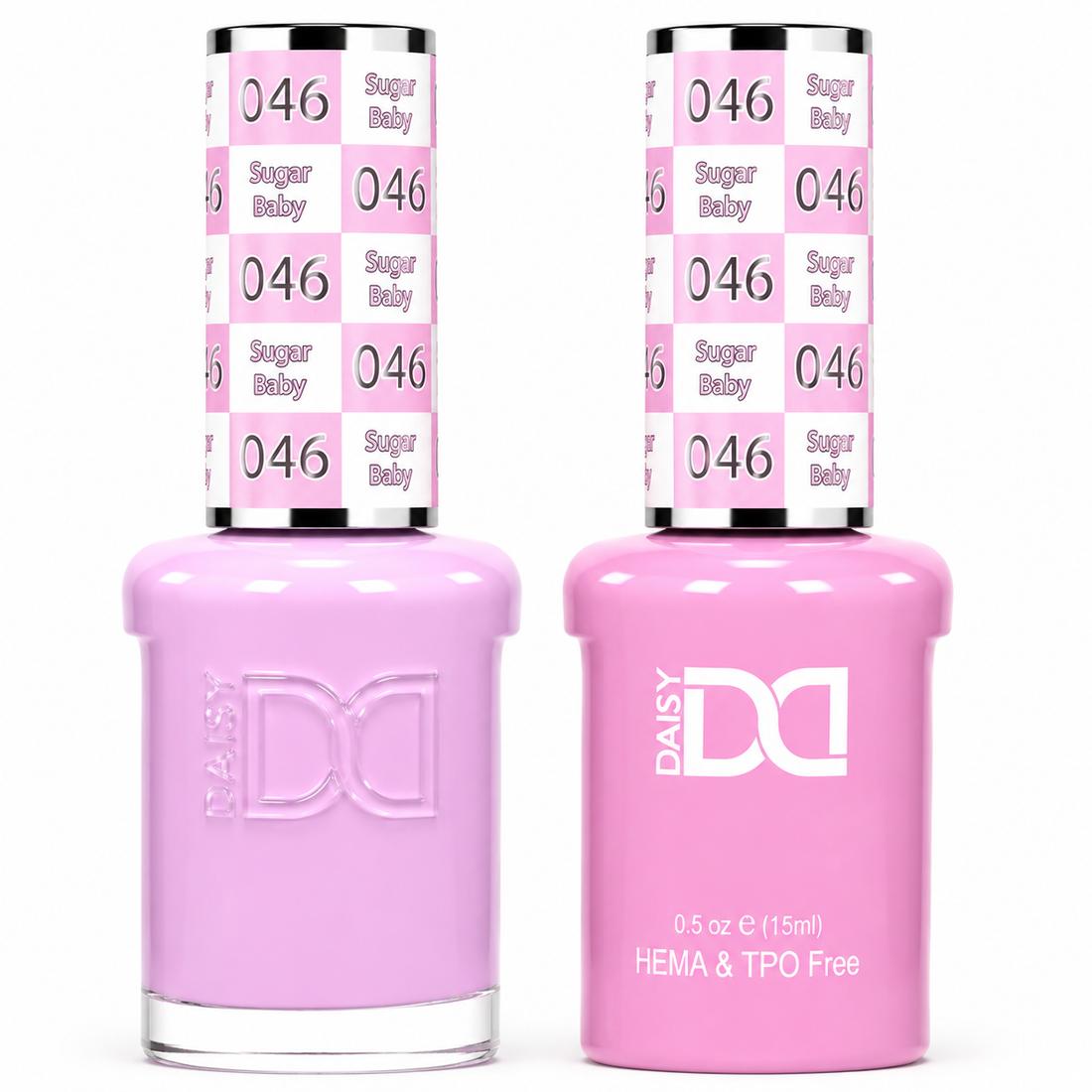 DND HEMA & TPO Free Gel Polish Duo #046 Sugar Baby