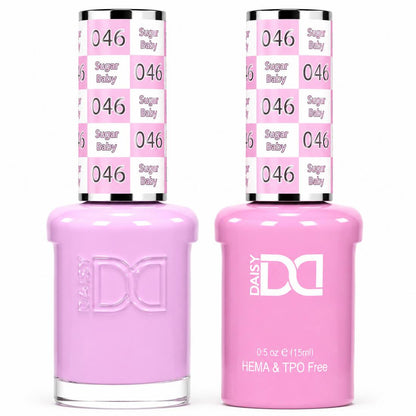 DND HEMA & TPO Free Gel Polish Duo #046 Sugar Baby