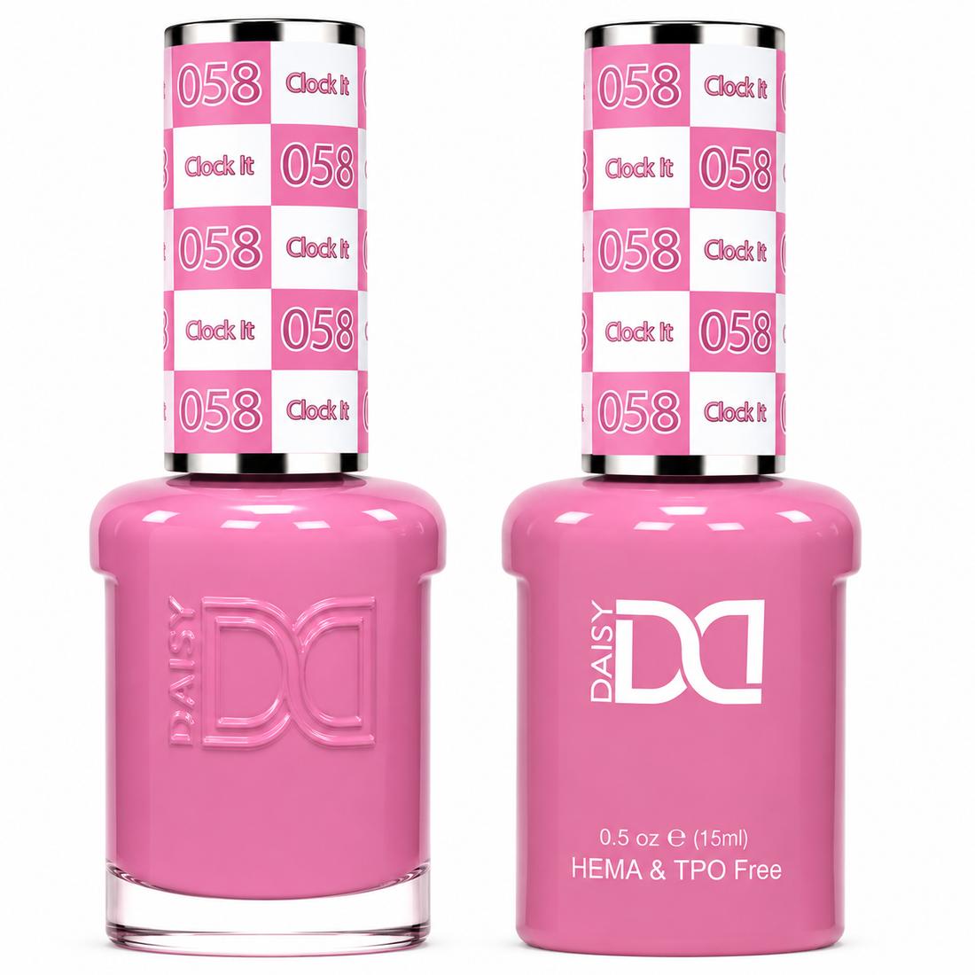 DND HEMA & TPO Free Gel Polish Duo #058 Clock It