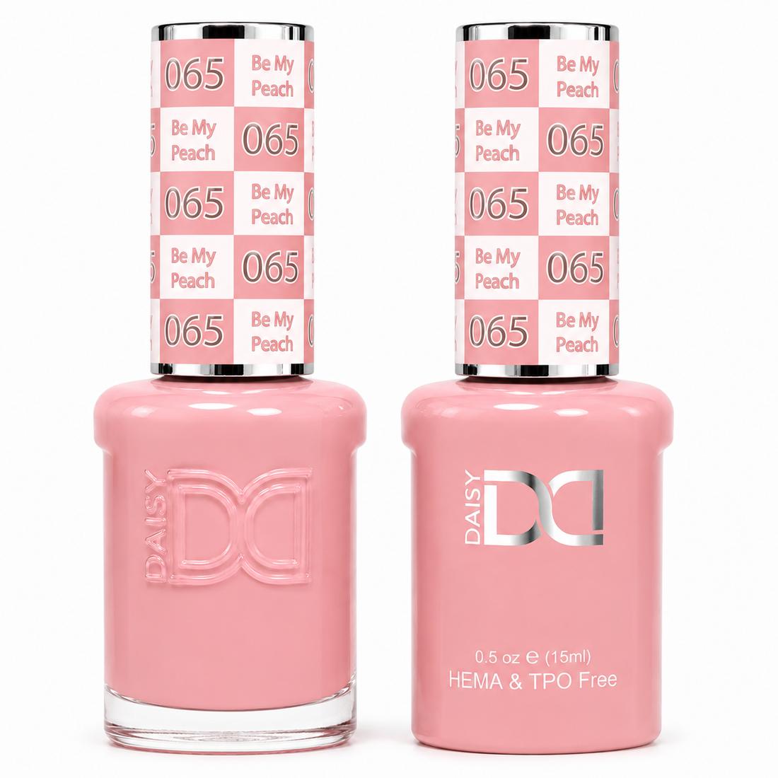 DND HEMA & TPO Free Gel Polish Duo #065 Be My Peach