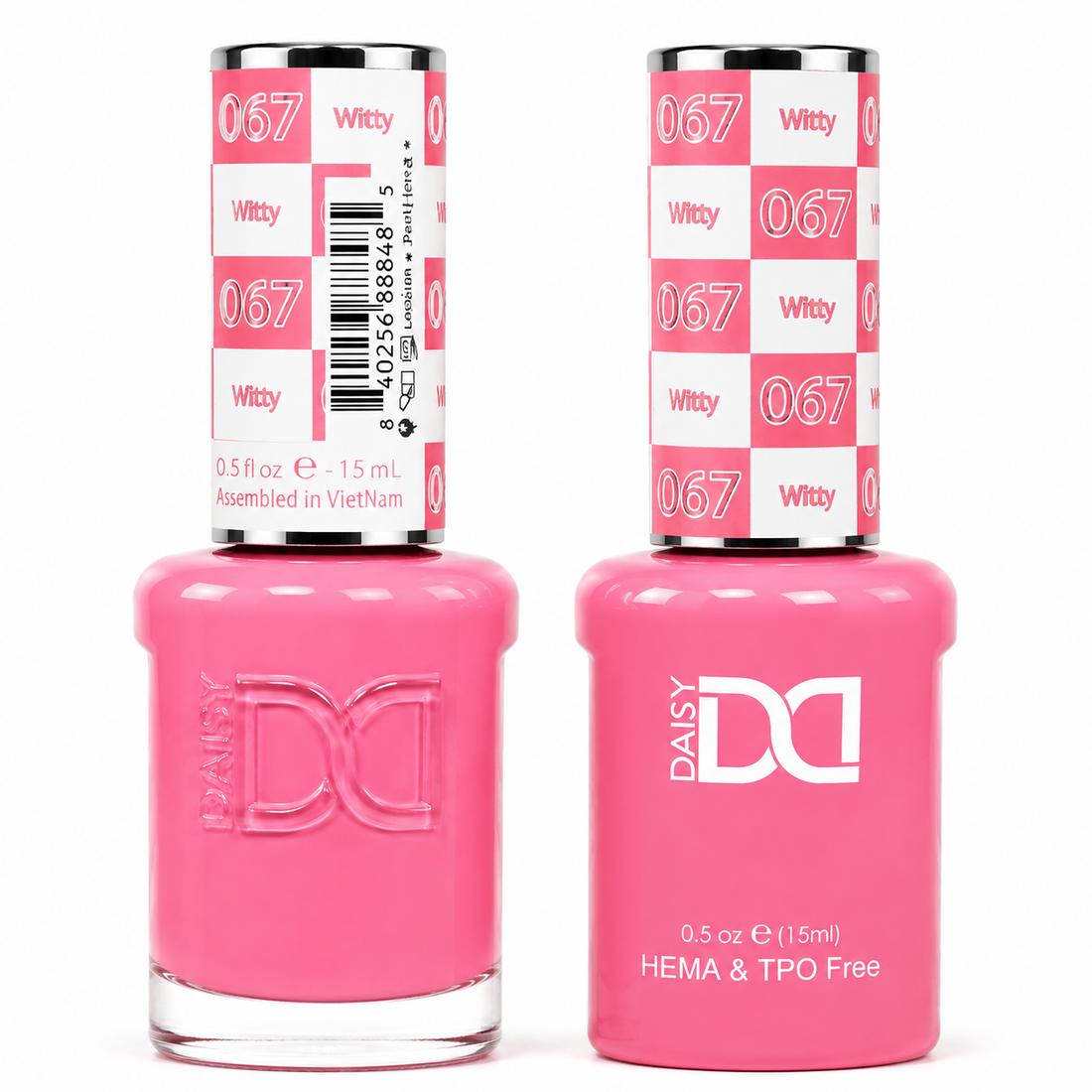 DND HEMA & TPO Free Gel Polish Duo #067 Witty