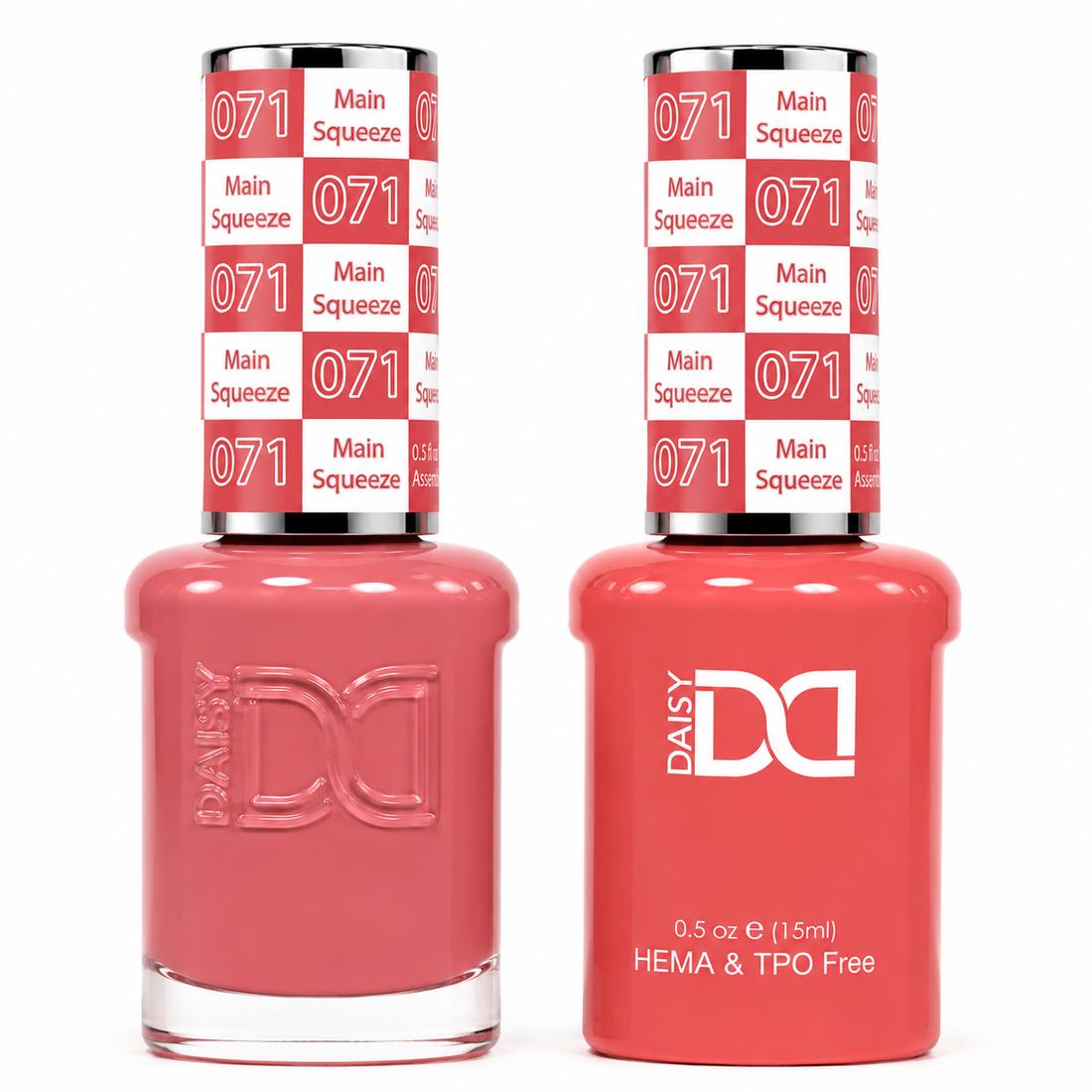 DND HEMA & TPO Free Gel Polish Duo #071 Main Squeeze