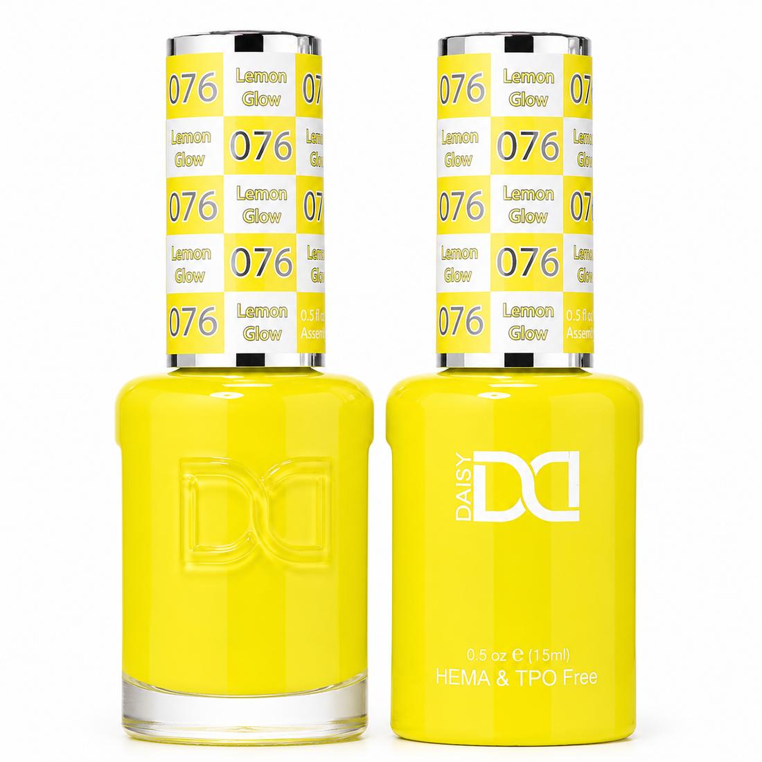 DND HEMA & TPO Free Gel Polish Duo #076 Lemon Glow