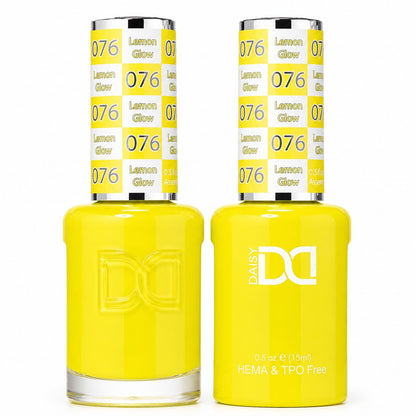 DND HEMA & TPO Free Gel Polish Duo #076 Lemon Glow