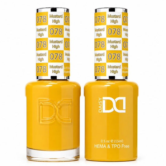DND HEMA & TPO Free Gel Polish Duo #078 Mustard High