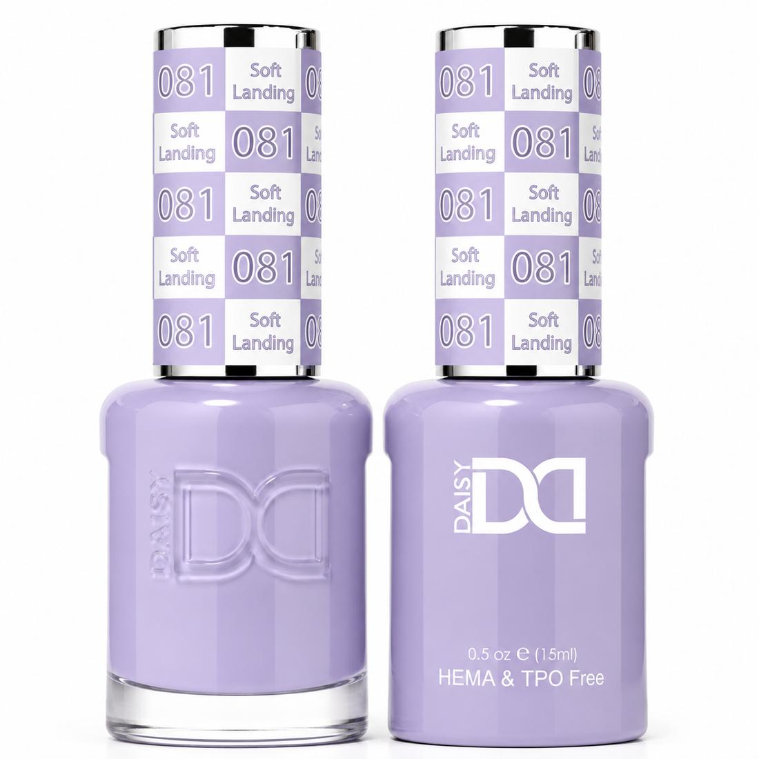 DND HEMA & TPO Free Gel Polish Duo #081 Soft Landing