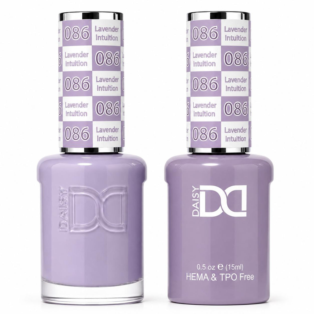 DND HEMA & TPO Free Gel Polish Duo #086 Lavender Intuition