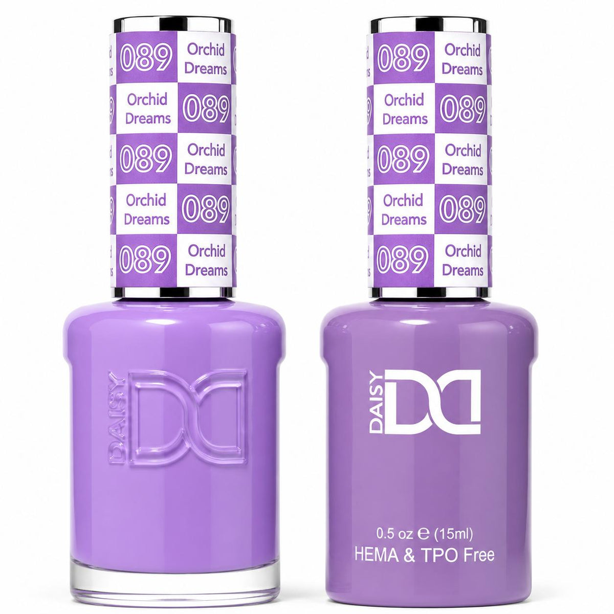 DND HEMA & TPO Free Gel Polish Duo #089 Orchid Dreams