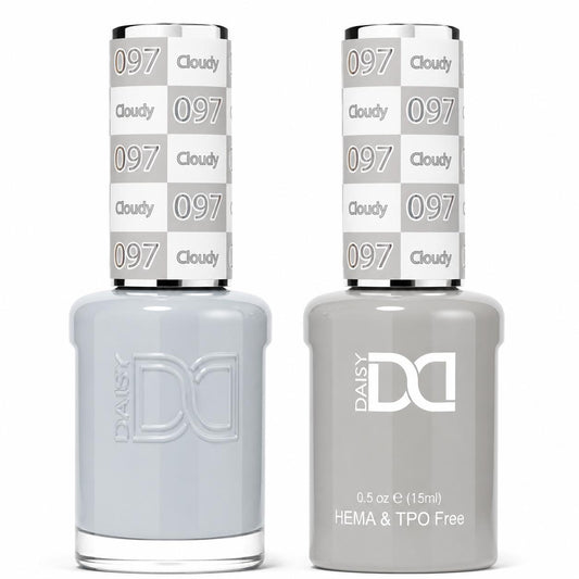 DND HEMA & TPO Free Gel Polish Duo #097 Cloudy