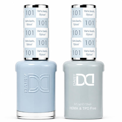 DND HEMA & TPO Free Gel Polish Duo #101 We're Soarin', Flyinnn'