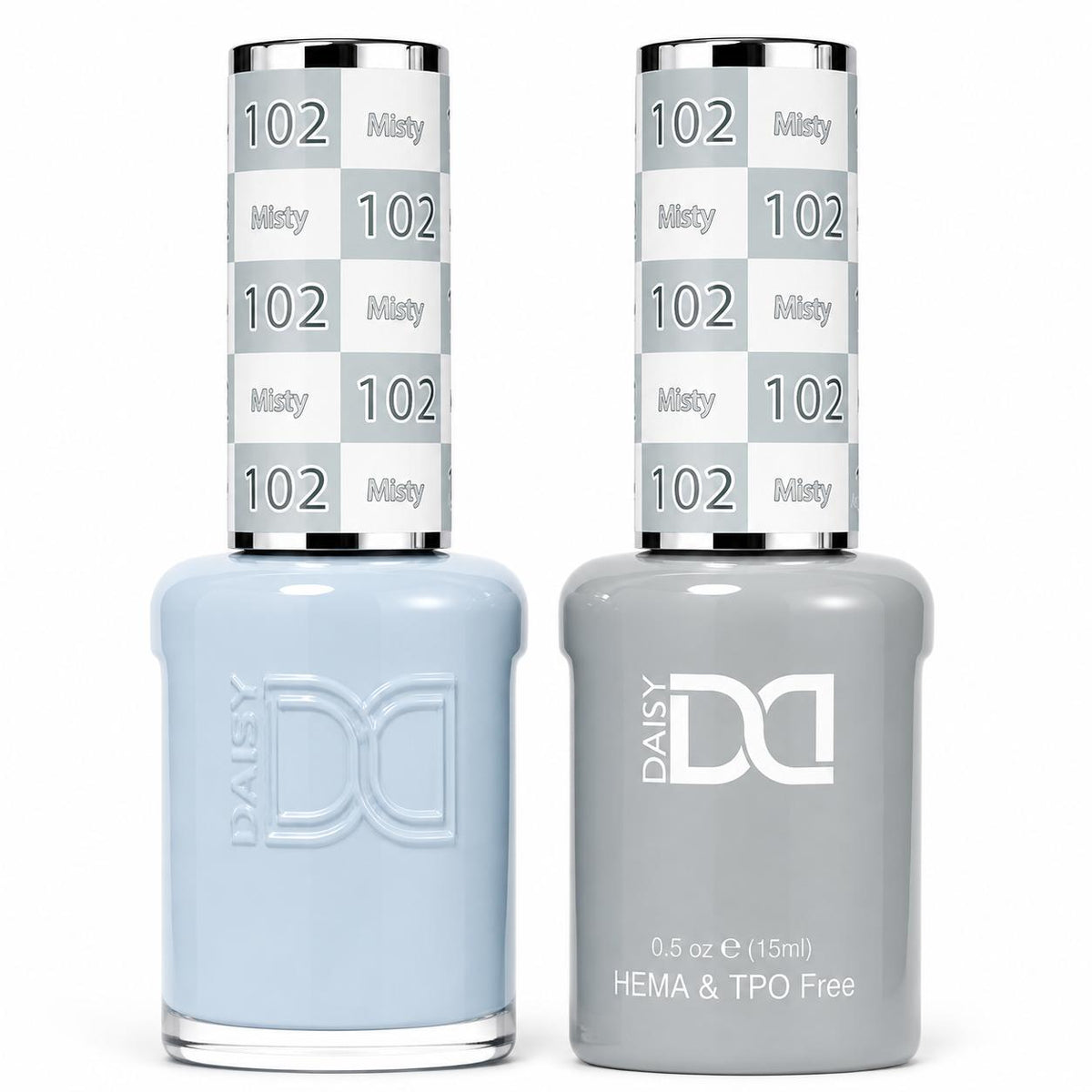 DND HEMA & TPO Free Gel Polish Duo #102 Misty