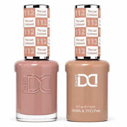 DND HEMA & TPO Free Gel Polish Duo #112 The Last Croissant