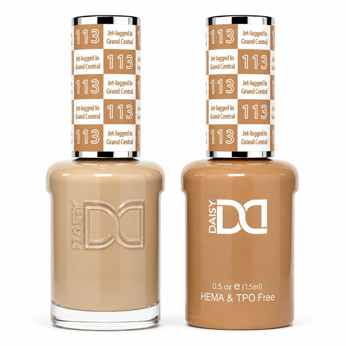 DND HEMA & TPO Free Gel Polish Duo #113 Jet Lagged In Grand Central