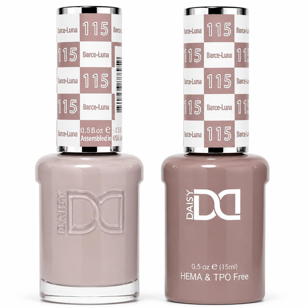 DND HEMA & TPO Free Gel Polish Duo #115 Barce Luna
