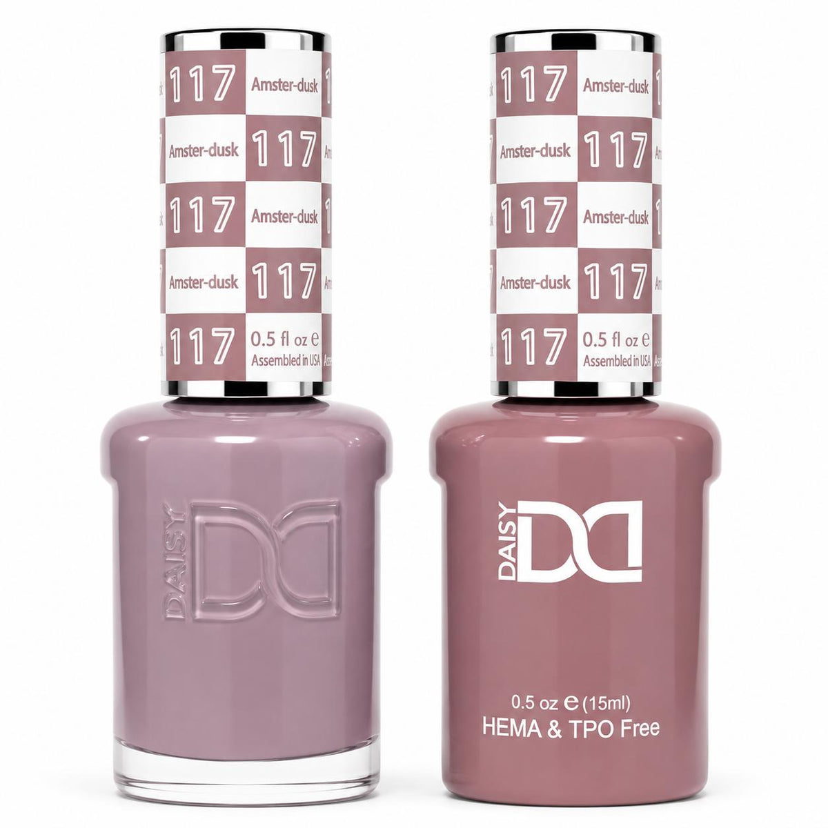 DND HEMA & TPO Free Gel Polish Duo #117 Amster Dusk